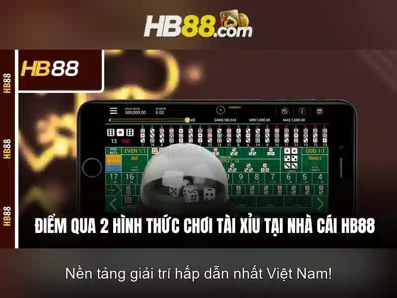 Các trò chơi và lựa chọn cược